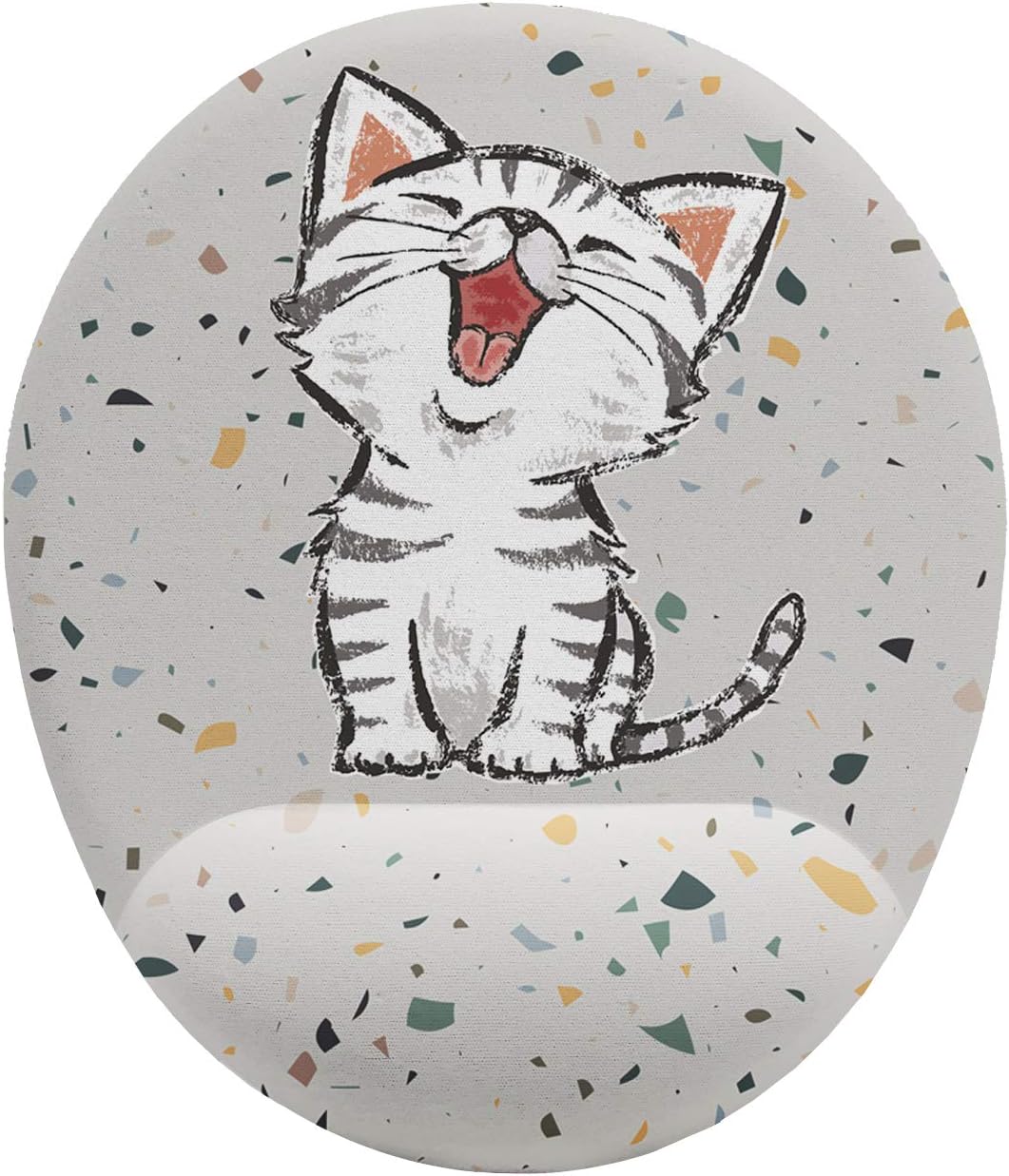 Tiny Cat Wrist Supported Mouse Pad