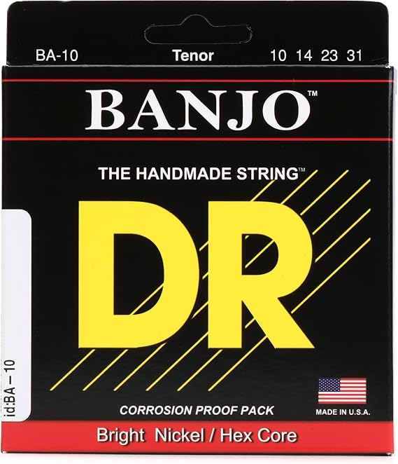 DR Strings Banjo Tenor: 10, 14, 24, 31