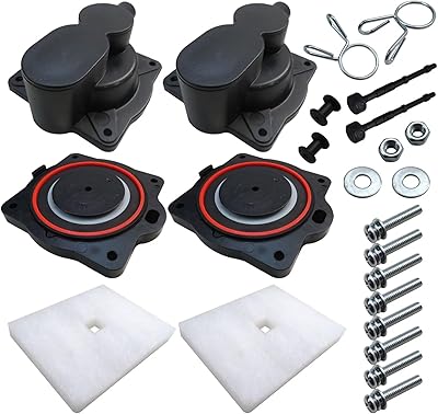For HP6080 Air Pump Rebuild Complete Kit For Aqua-Safe AS500, for Aqua-Aire AA500, with White Switch