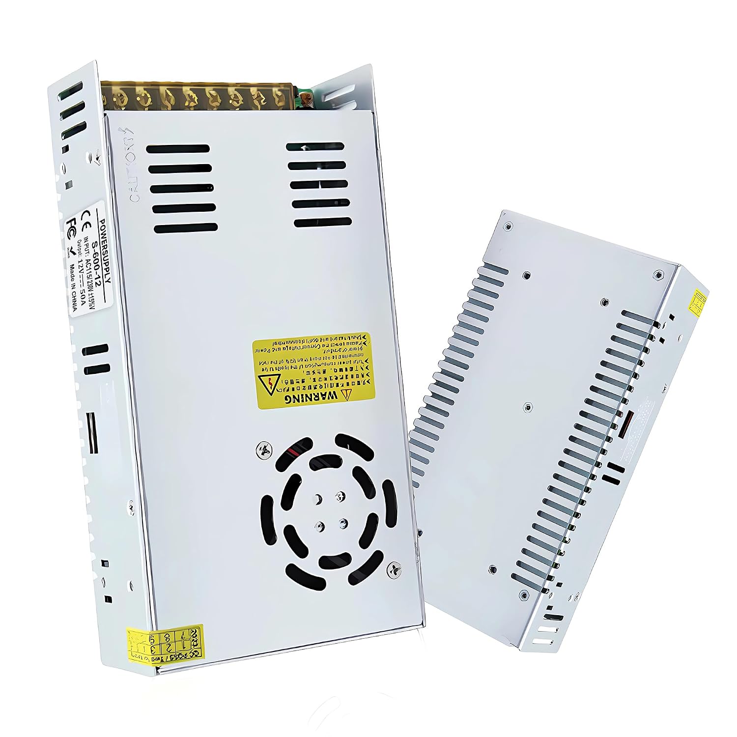 AC to DC Converter 110V220V to 12V 50A 600W Power Supply, UL Listed, 50A Current Rating, AC Power Source, Power Converters, Transformer