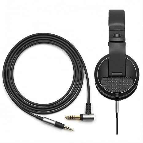 Long Step 4.4mm to 2.5mm Upgrade Balanced Cable 4ft Compatible with Pioneer HDJ X5 X7 S7 CUE1 DJ Headphones