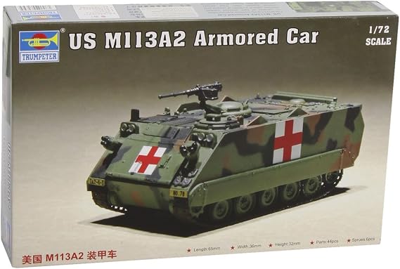 Trumpeter 1/72 US M113A2 Armored Personnel Carrier