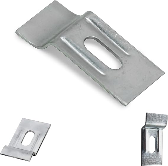 PHS Anti-Theft Picture Hangers, 100 Pack with Security Wrench | Anti-theft security hanging brackets, jcaho compliant, for hotels, hospitals, galleries, security wrench included