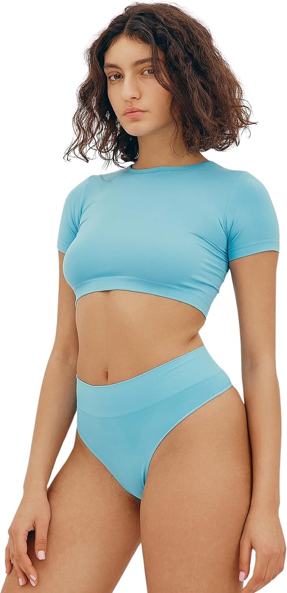 Organic Basics Women's Smooth Crop Short Sleeve Tee
