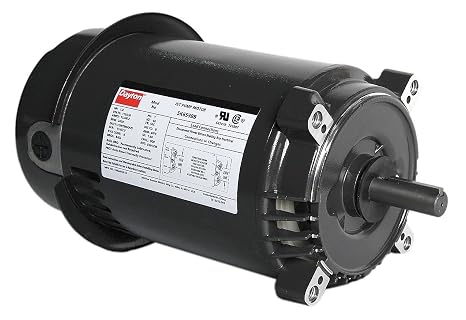 Dayton 5K659 Motor, 1 hp, Jet Pump, Degrees_Fahrenheit, to Volts, Amps, (