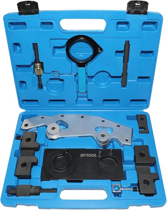 DPTOOL Double Vanos Twin Camshaft Timing Tool Kit for BMW M52 M52TU M54 M56
