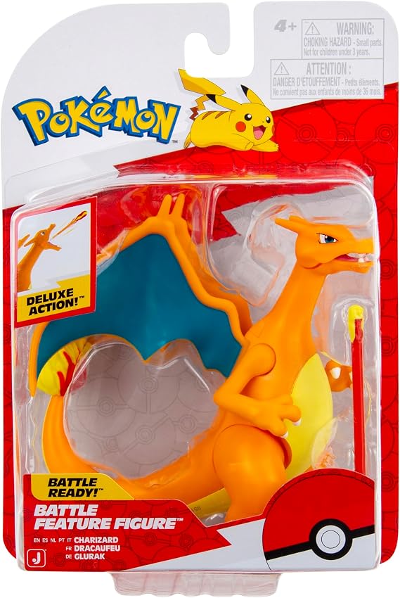 PoKeMoN 4.5" Battle Feature Figure - Charizard