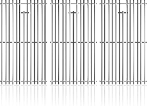 3pcs Stainless Steel Grill Grates for Charbroil, 17'' x 28.5''
