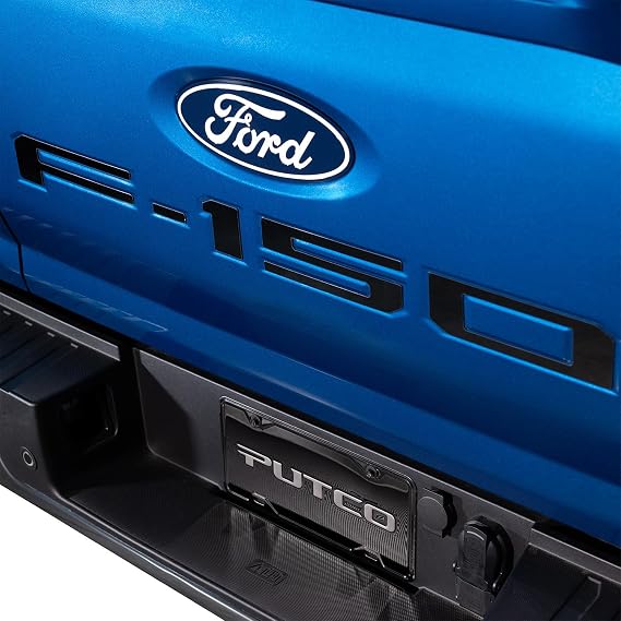 Putco Ford F-150 Tailgate Lettering Kit - Black Platinum - Cut Lettering - Fits Ford F150 with PRO Access Tailgate 2024-2027