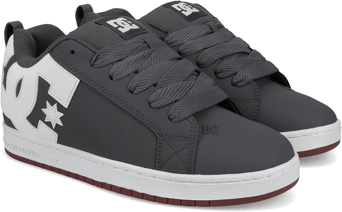 DC Men's Court Graffik Casual Low Top Skate Shoe Sneaker