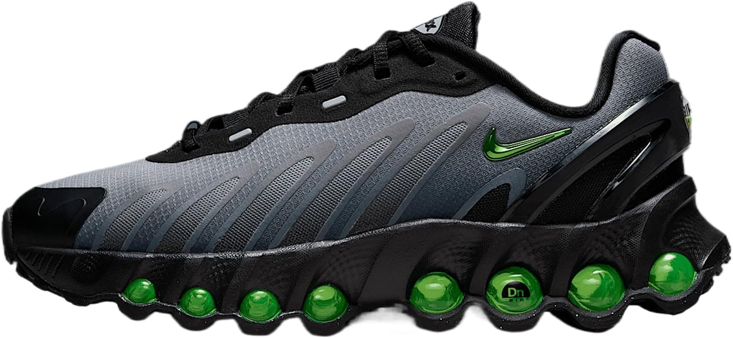 Kid's Air Max DN8 Shoes in Black & Grey by Nike