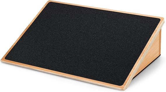 StrongTek Wooden Slant Board for Squats, 19.6-Inch Wide, 25 Incline