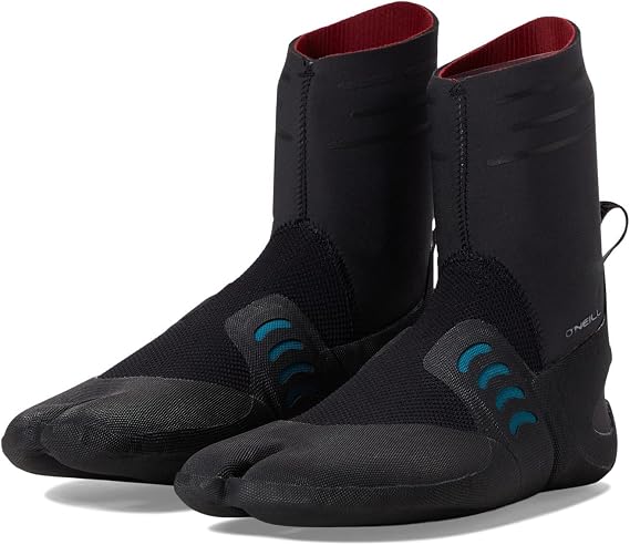 ONeill Wetsuits womens Womens Hyperfreak Fire 3mm Split Toe Booties