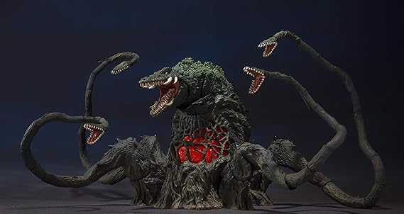 SH.  Monster Arts Godzilla vs Biolante Special Color Version, Approx.  9.8 inches 250 mm, PVC Pre-painted Action Figure