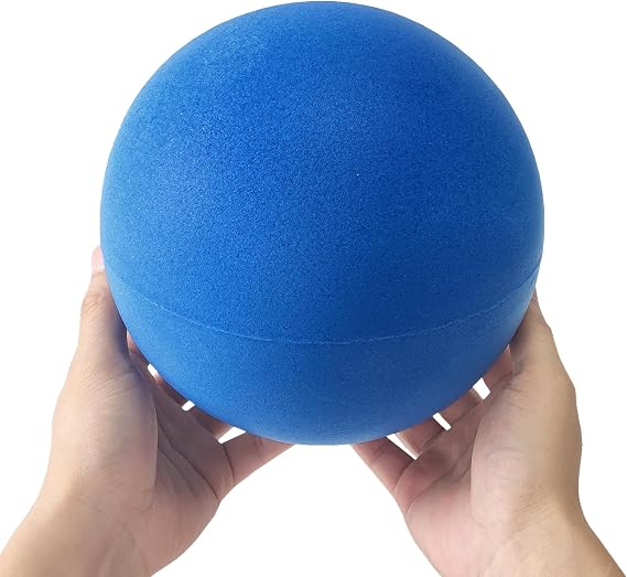 7 Inches Soft No-Noise Foam Ball Sponge Kickball Dodgeball for Indoor Activity