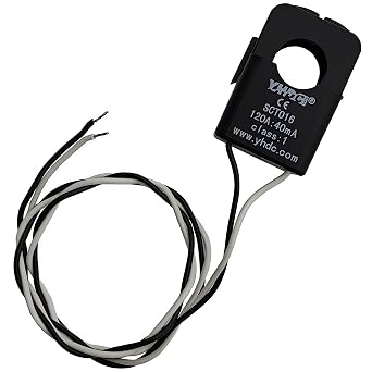 SCT016 120A 40mA Non-invasive Split Core Current Transformer 0-120A Open Close Transformer Sensor