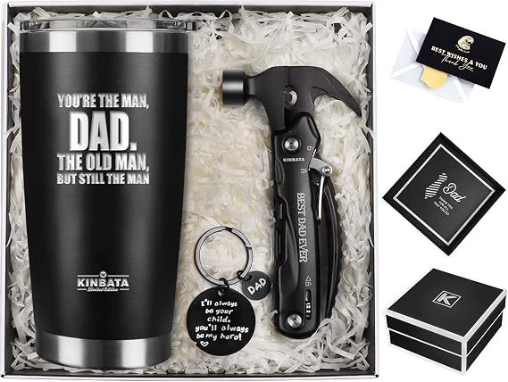 Birthday Gift For Dad-Fathers Best Day for Dad Ever Gifts for Men from Daughter Son Wife Personalized Present for Him PaPa Multitool