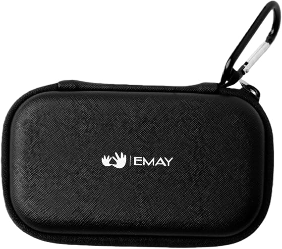 EMAY Hard Carry Case for EMG-6L Device (Not for EMG-20) | Protective Travel Bag 6L Portable ECG Monitor (Case Only)