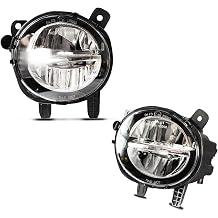 Fog Lights Compatible With BMW F30 F32 F33 F36, 230i 320i 328d 328i 330e 330i 335i 340i 428i 430i 435i 440i, 2 3 4 Series, 2012-2020, LED Fog Lamps Replacement, 1 Pair (Clear Lens)