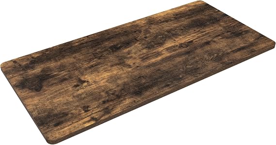 FLEXISPOT 48"x30" Whole Piece Desk Top, 1" Thick Tabletop, Rustic | Whole Piece, 1" Thickness, For Standing Desk, Office Table, Workbench, DIY Furniture Projects