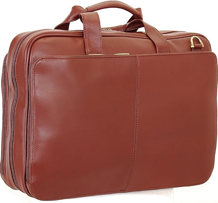 Leather Laptop Business Case CB151 Color: Brown