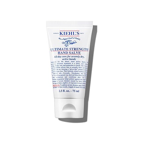 Kiehl's - Ultimate Strength Hand Salve, Deeply Hydrating Hand Lotion | Hand Lotion for Intense Moisture - With Thick and Rich Formula - Protects and Repairs Dry Skin