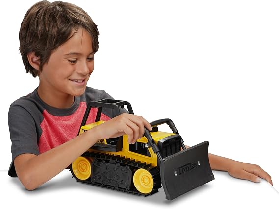 Tonka Steel Bulldozer Vehicle, Yellow