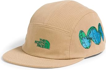 The North Face Unisex Adult Norm 5-Panel Hat - Classic Fit Ball Cap for Men & Women with Cotton Cord, Flat Brim & Adjustable Strap