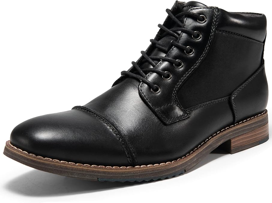 Arkbird Men's Dress Boots Genuine Leather Classic Casual Boots for Men