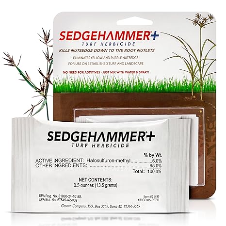 Sedgehammer Plus Turf Herbicide, Purple & Yellow Nutsedge Killer (1)