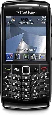 Blackberry 9100 Pearl 3G Unlocked Phone with 3 MP Camera, Wi-Fi, Bluetooth, Optical Trackpad and GPS Black