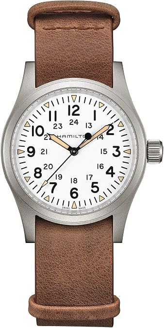 Hamilton Khaki Field Mechanical Men's Watch, 38mm Stainless Steel Case