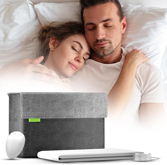 Smart Nora Contact-Free Anti-Snore Device, Turns Your Pillow into a Smart Pillow, Sleep in Any Position, Clinically Proven, Doctor Recommended, AI Powered, Stops Snoring, Comfortable, FSA/HSA Eligible