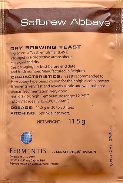 Safbrew BE-256 Dry Brewing Yeast 11.5 grams