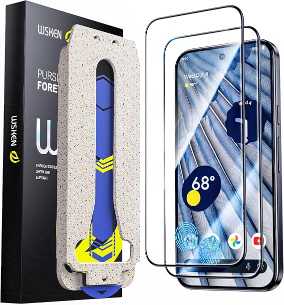 WSKEN for Google Pixel 11 Pro XL Screen Protector with Auto Align Tool
