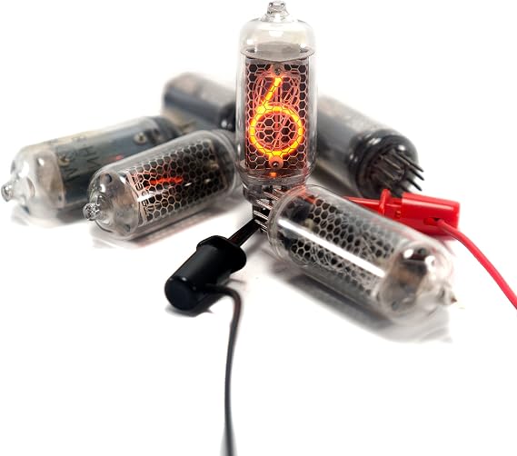6 PCS Vintage in-8 NOS Nixie Tubes