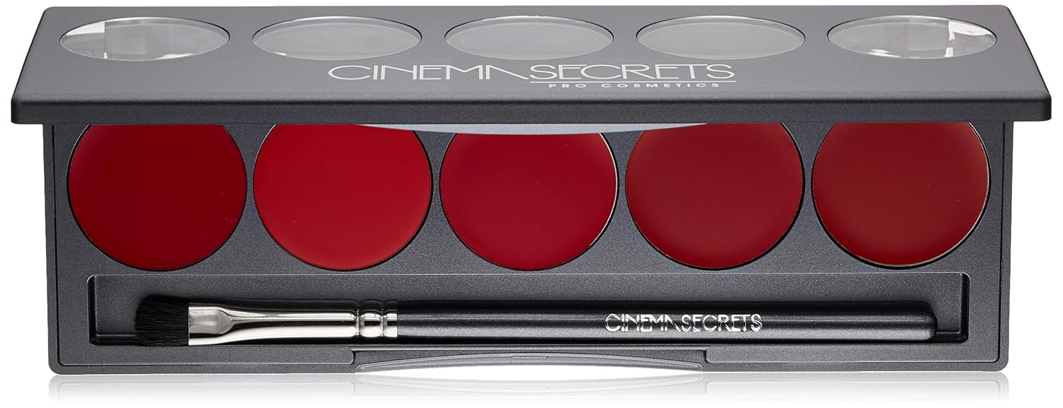 CINEMA SECRETS Professional Lip Color Palette, Red Carpet Collection