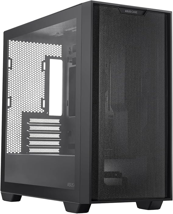 Asus A21 Temperli Cam USB 3.0 mATX Mesh Siyah Mid Tower Kasa
