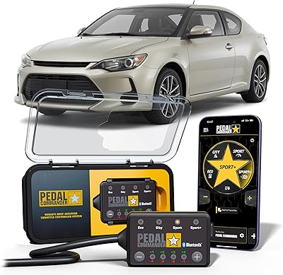 PEDAL COMMANDER for Scion tC 2011-2016 Throttle Response Controller - Plug-and-Play, 4 Driving Modes, Throttle Controller Performance Parts, App Control, tC Accessories