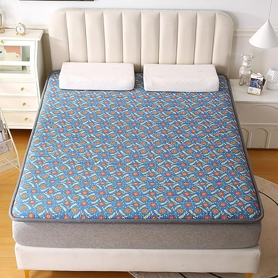 Japanese Futon Mattress, Foldable Portable Camping Mattress, Breathable Rolling Curtain Mattress, Soft Futon Sleeping Mat, Student Dormitory Mattress