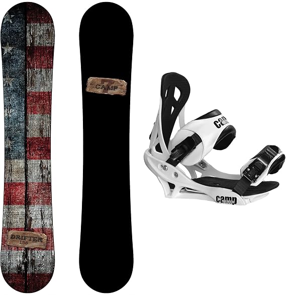 Drifter Snowboard with Summit Bindings Men's Snowboard Package