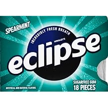 Eclipse Spearmint Sugarfree Gum, 18 Count