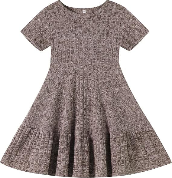 Toddler Baby Girls Summer Dresses Tiered Kids Swing Sundress Casual Birthday Beach Little Girl Boho Dress