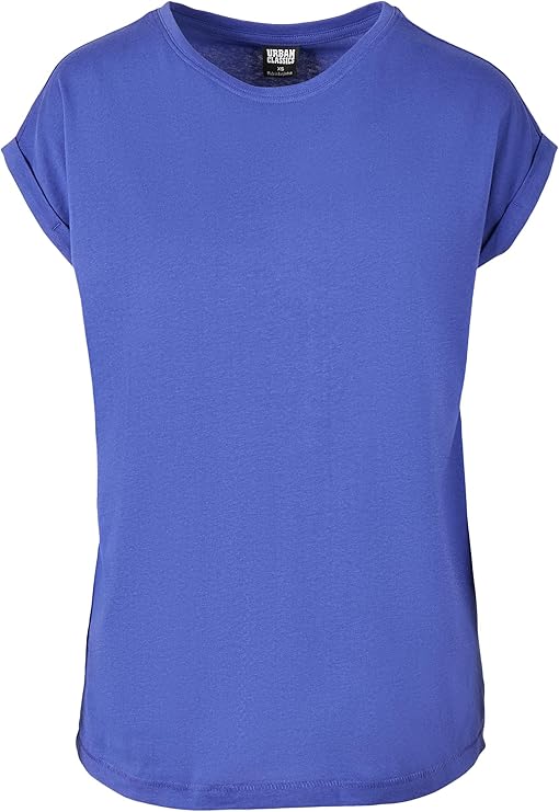 Urban Classics Ladies - Extended Shoulder Shirt bluepurple - XS