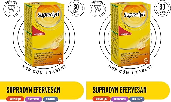 Supradyn 30 Efervesan Tablet 1 Paket (2 paketi)