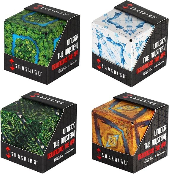 SHASHIBO Bundle of 4 - Jungle, Artic, Forst and Savannah