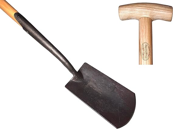 DeWit Dutch Digging Spade Lifetime Heirloom Tool for Precision and Comfort