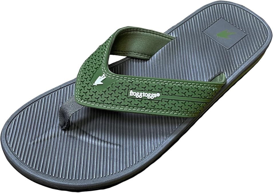 FROGG TOGGS mens Flipped Out Ultra-cushioned Sandal