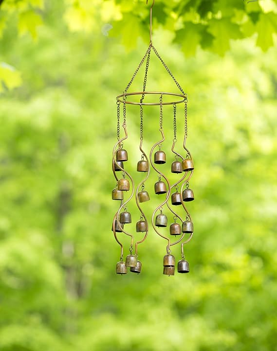 Flamed Bells Mobile Wind Chime, Multi