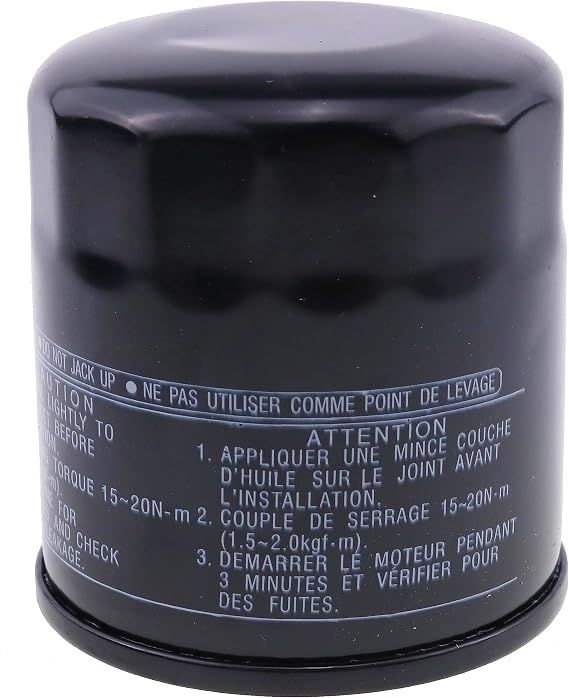 JZGRDN Oil Filter 5GH-13440-00-00 5GH-13440-30-00 5GH-13440-70-00 Compatible with Yamaha Outboard F9.9 FT9.9 F15 F20 F25 FT25 F30 F40 F50 FT50 F60 FT60 F75 F80 F90 F95 F100 F115 FL115 Engines